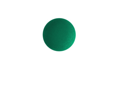 matte Polaris Cabochone 12mm, Emerald, Bild 1