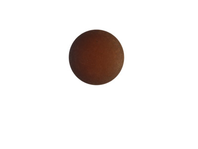 matte Polaris Cabochone 12mm, Mocca, Bild 1