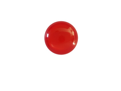 glnzende Polaris Cabochone 12mm, Tango Red, Bild 1