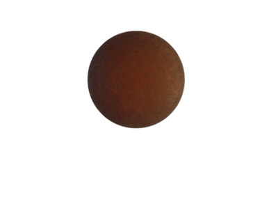 matte Polaris Cabochone 16mm, Mocca, Bild 1