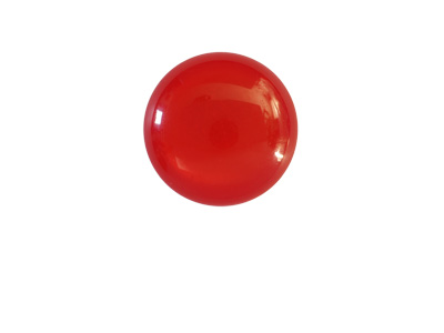 glnzende Polaris Cabochone 16mm, Tango-Red, Bild 1