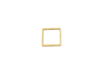 goldene quadratische Rahmen Basis 12x12mm fr DIY Brick Stit