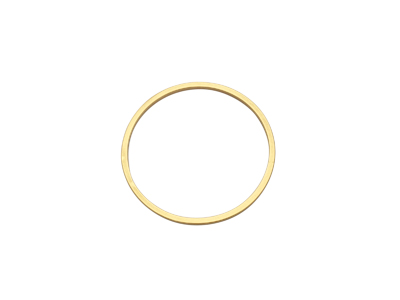 Edelstahl Ring 25mm gold Basis Rahmen Rohling fr Brick Stit