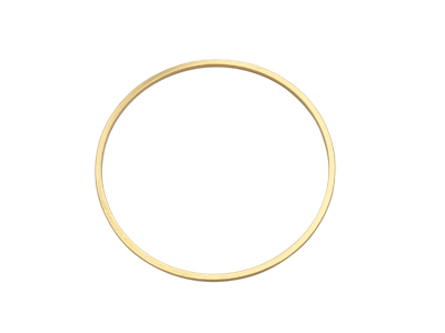 Edelstahl Ring 35mm gold Basis Rahmen Rohling fr Brick Stit