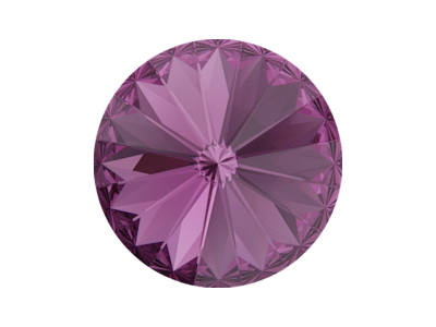 Swarovski Rivoli 12mm Farbe Amethyst